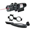 JS-TACTICAL LASER ROSSO CON ATTACCO WEAVER/CANNA E CAVO REMOTO