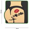 V-STORM PATCH 3D IN PVC CON VELCRO KISS MY ASS