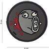 V-STORM PATCH 3D IN PVC CON VELCRO LOL FACE