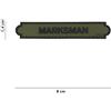 V-STORM PATCH 3D IN PVC CON VELCRO MARKSMAN VERDE