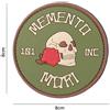 V-STORM PATCH 3D IN PVC CON VELCRO MEMENTO MORI