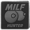 V-STORM PATCH 3D IN PVC CON VELCRO MILF HUNTER GRIGIO