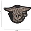 V-STORM PATCH 3D IN PVC CON VELCRO NAVY SEALS GRIGIO
