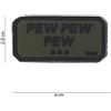 V-STORM PATCH 3D IN PVC CON VELCRO PEW PEW PEW