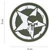 V-STORM PATCH 3D IN PVC CON VELCRO PUNISHER ALLIED STAR