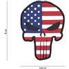 V-STORM PATCH 3D IN PVC CON VELCRO PUNISHER USA