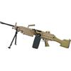 A&K MINIMI M249 MK2 POLYMER VERSION TAN