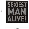 V-STORM PATCH 3D IN PVC CON VELCRO SEXIEST MAN ALIVE