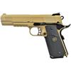 WE M1911 M.E.U. RAIL TAN GAS SCARRELLANTE FULL METAL