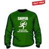 EUMAR FELPA GIROCOLLO SNIPER VERDE