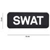 V-STORM PATCH 3D IN PVC CON VELCRO SWAT NERA