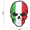 V-STORM PATCH 3D IN PVC CON VELCRO TESCHIO BANDIERA ITALIA