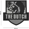 V-STORM PATCH 3D IN PVC CON VELCRO THE DUTCH GRIGIA