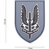 V-STORM PATCH 3D IN PVC CON VELCRO WHO DARES WINS