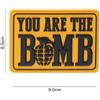V-STORM PATCH 3D IN PVC CON VELCRO YOU ARE THE BOMB