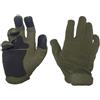 V-STORM GUANTI TATTICI VERDI PELLE/SPANDURA CON TOUCH SCREEN SYSTEM