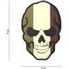 V-STORM PATCH 3D IN PVC VELCRO TESCHIO BANDIERA ITALIA BASSA VISIBILITà