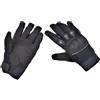 JS-TACTICAL GUANTI TATTICI WARRIOR NERI CON NOCCHE IMBOTTITE