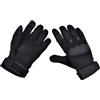 JS-TACTICAL GUANTI TATTICI WARRIOR SHOOTING NERI CON NOCCHE IMBOTTITE