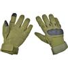 JS-TACTICAL GUANTI TATTICI WARRIOR SHOOTING VERDI CON NOCCHE IMBOTTITE
