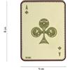 V-STORM PATCH 3D PVC ASSO DI FIORI COYOTE