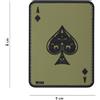 V-STORM PATCH 3D PVC ASSO DI PICCHE VERDE