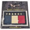 PATTON PATCH BANDIERA FRANCIA PVC CON VELCRO
