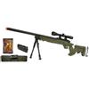 WELL FIREBALL TACTICAL R96 VERDE NEW A MOLLA OTTICA E BIPIEDE VS-PACK