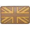 MFH PATCH BANDIERA REGNO UNITO IN GOMMA CON VELCRO