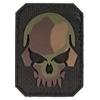 MIL-TEC PATCH CAMO SKULL IN GOMMA CON VELCRO
