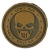 EUMAR PATCH DON''T RUN IN GOMMA TAN CON VELCRO