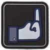 V-STORM PATCH FINGER 3D IN PVC CON VELCRO
