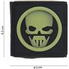 V-STORM PATCH GHOST 3D IN PVC CON VELCRO