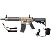 G&G M4 CM18 MOD1 RAIDER RIS CQB TAN CON BATTERIA E CARICABATTERIA