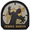 MFH PATCH IN GOMMA CON VELCRO ZOMBIE HUNTER