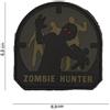V-STORM PATCH IN GOMMA CON VELCRO ZOMBIE HUNTER