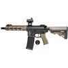 EVOLUTION AIRSOFT M4 CQB RECON CARBONTECH RIS 10 CON RED DOT TAN