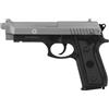 CYBERGUN TAURUS PT92 A MOLLA RINFORZATA DUAL TONE SILVER/BLACK