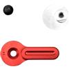 BIG DRAGON SELETTORE COMPLETO CNC PER M4/M16 ROSSO