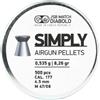 JSB PIOMBINI DIABOLO SIMPLY CAL4,50MM(.177) 0.535G