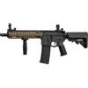 LANCER TACTICAL M4 MK18 LT-18 NERO/TAN CON BATTERIA E CARICA BATTERIA