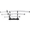 Il Semaforo SET 3 KATANE WAKIZASHI TANTO ORNAMENTALI DRAGO BIANCO