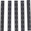 MP SET 5 RAIL PANEL IN ABS NERI PER M-LOK