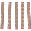 MP SET 5 RAIL PANEL IN ABS TAN PER M-LOK