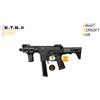 EVOLUTION AIRSOFT M4 REAPER XS EMR PDW CARBONTECH ETS PROGRAMMABILE