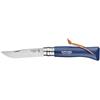 OPINEL NEW BLUE INOX 8 BAROUDEUR FONCE CON BLOCCOLAMA E LACCIO