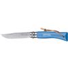 OPINEL NEW INOX 7 BLU CON BLOCCOLAMA