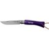 OPINEL NEW VIOLA INOX 7 CON BLOCCOLAMA E LACCIO