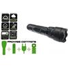 JS-TACTICAL TORCIA RICARICABILE A LED 200 LUMENS FULL METAL CON REMOTO