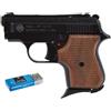 BRUNI PISTOLA A SALVE AUTO 315 LEGNO 8MM COMPRESA DI 50 CARTUCCE